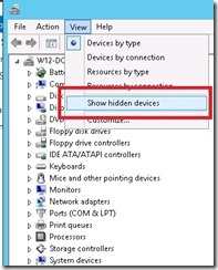 Show Hidden Devices